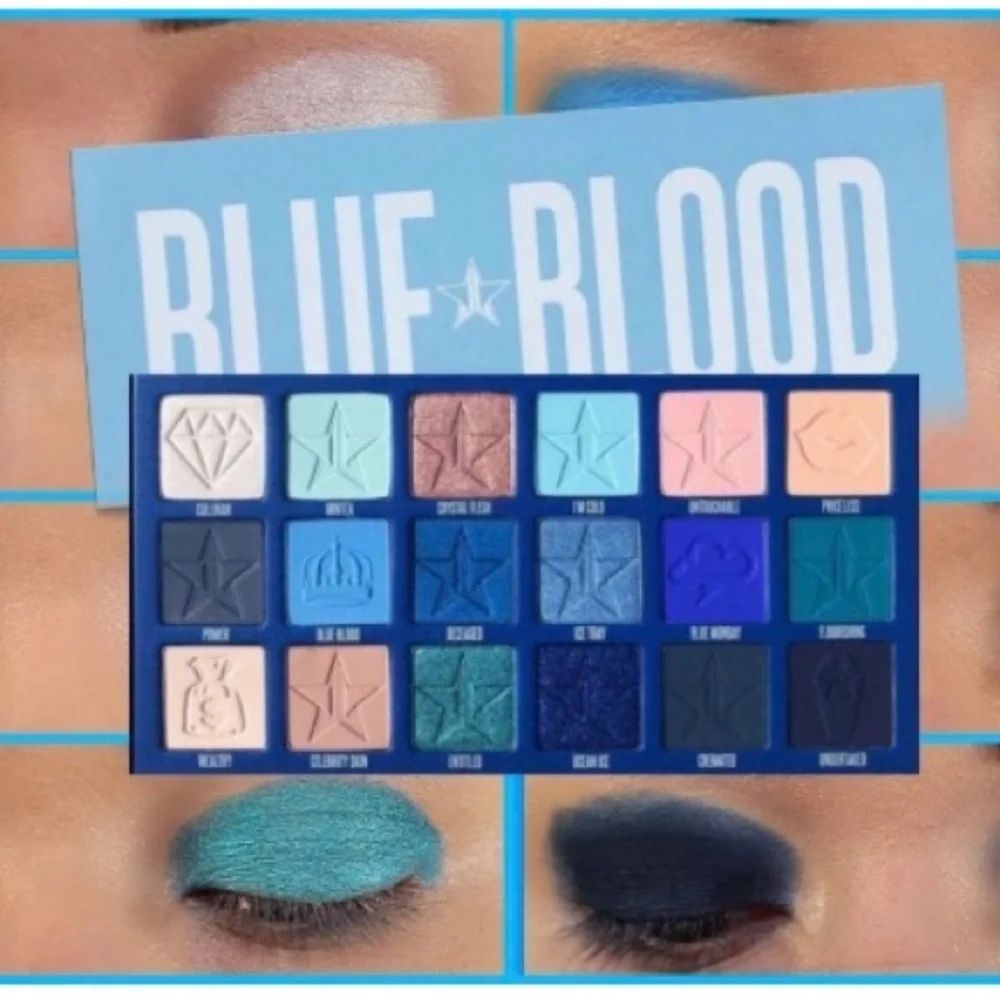 Jeffree Star Blue Blood Artistry Eye Shadow Pallet - NIB